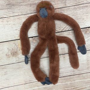 Wild Republic K&M plus monkey with Velcro hands and feet